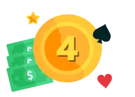 4 Euro Icon